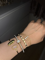 18K PLATED BRATARA “STELLA