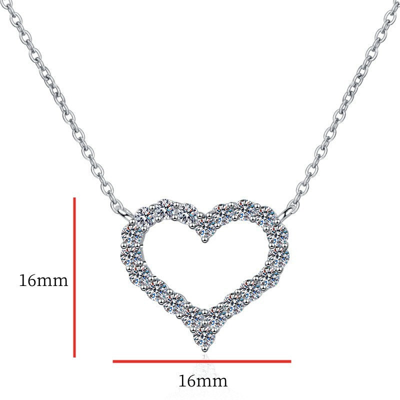 VVS MOISSANITE COLIER “HEARTH”