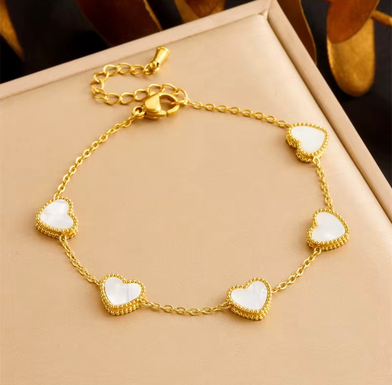 18K PLATED SET “Golden Love”