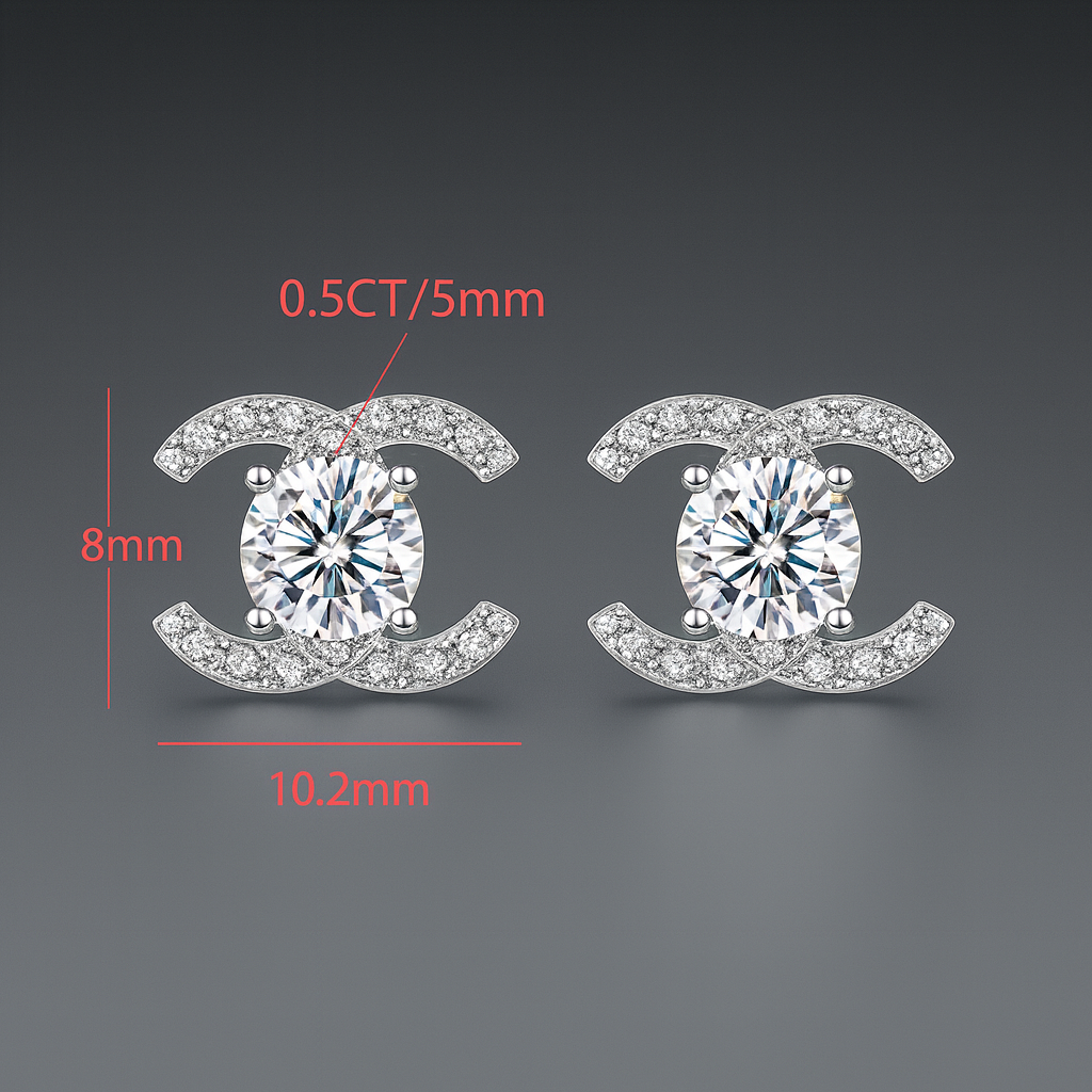 VVS MOISSANITE CERCEI “C”