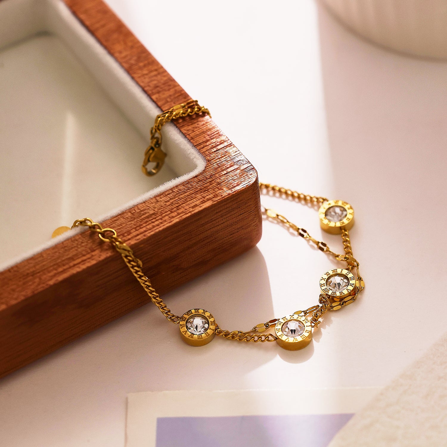 18K PLATED BRATARA “ROMA”