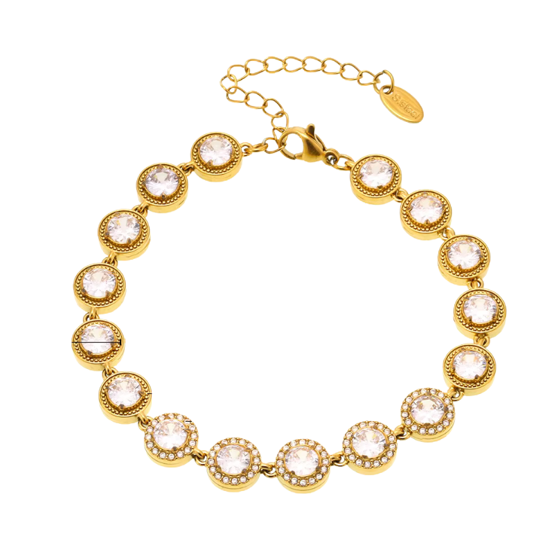 18K PLATED SET “FLOWER”