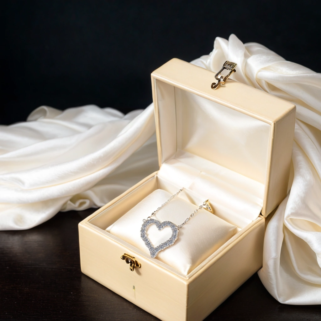VVS MOISSANITE COLIER “HEARTH”